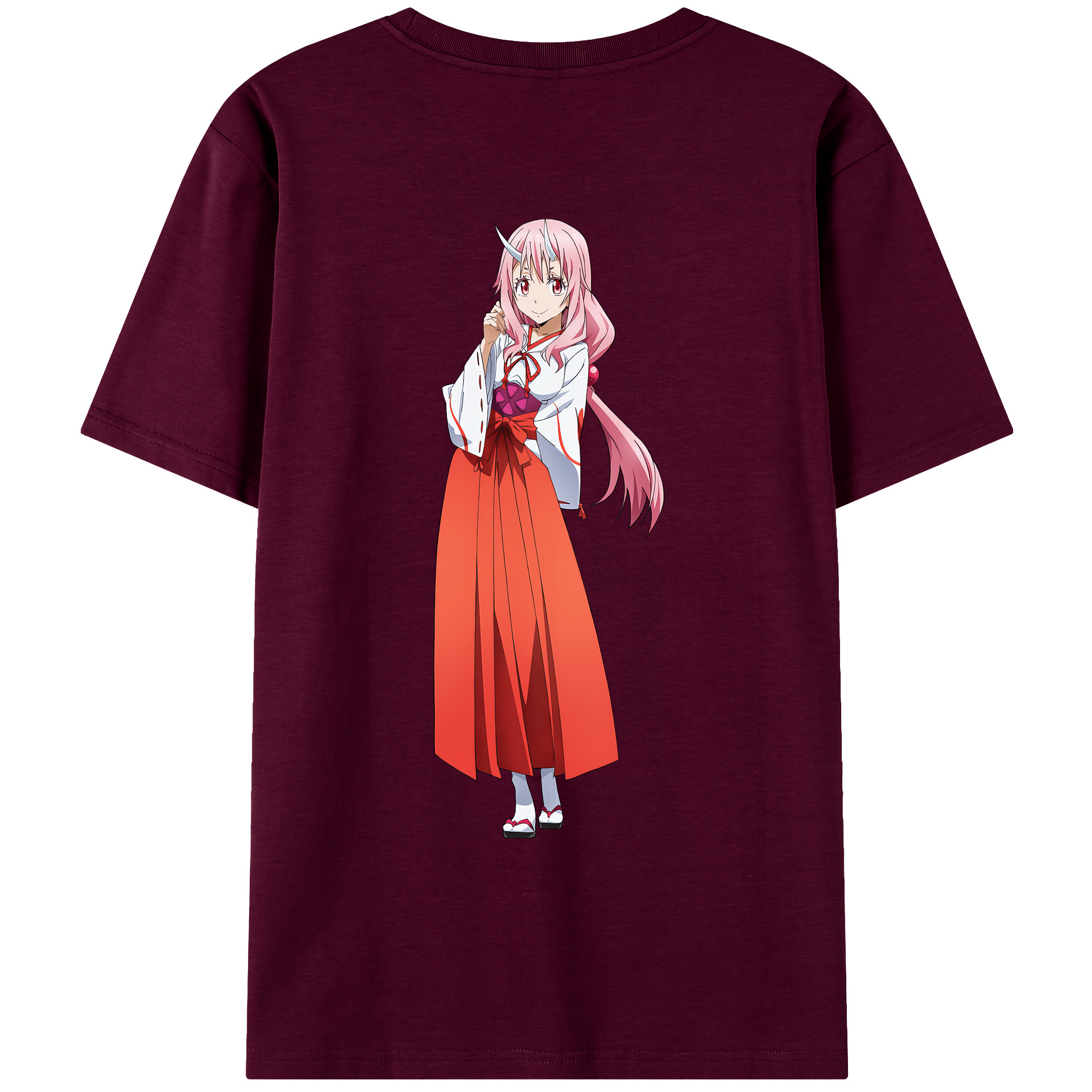 （画像用） 転スラ Regarding Reincarnated to Slime レディース半袖Tシャツ(バックプリント)